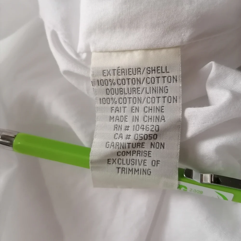 💧 white cotton slip dress by JACOB - Picture 4 of 6